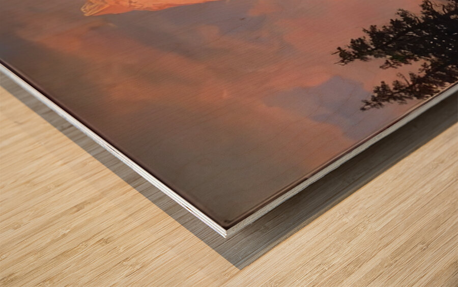 Albert Bierstadt 38 Impression sur bois