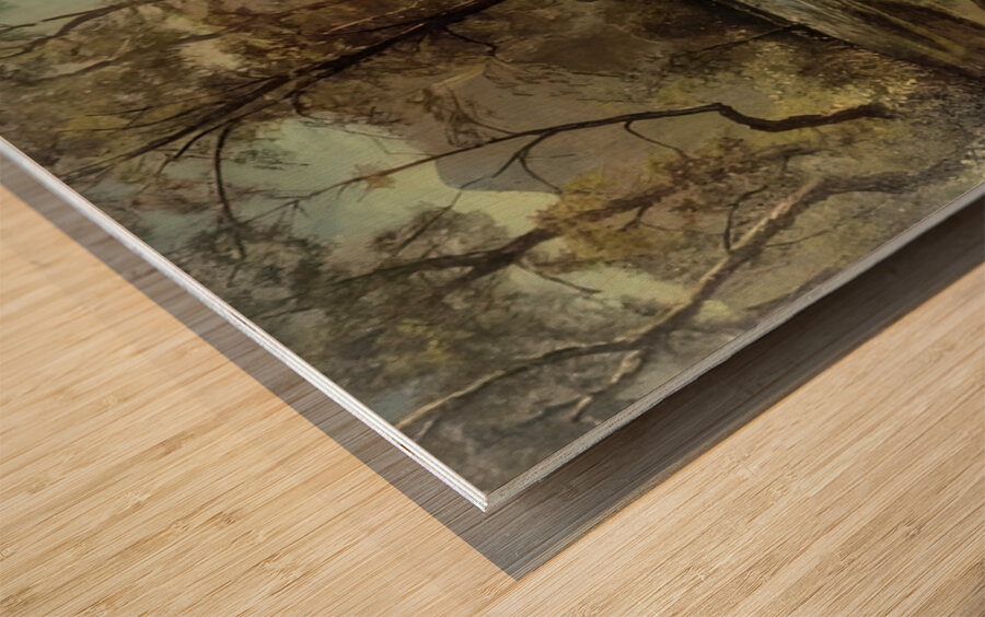 Albert Bierstadt 6 Wood print