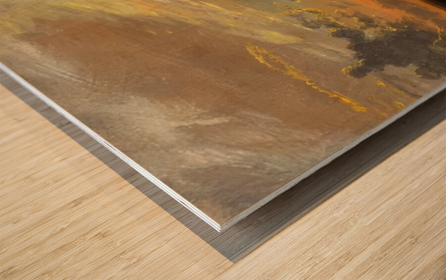 Albert Bierstadt 17 Wood print