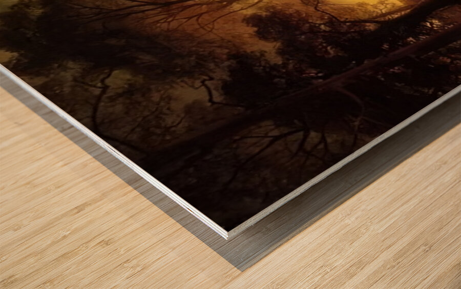 Albert Bierstadt 18 Wood print