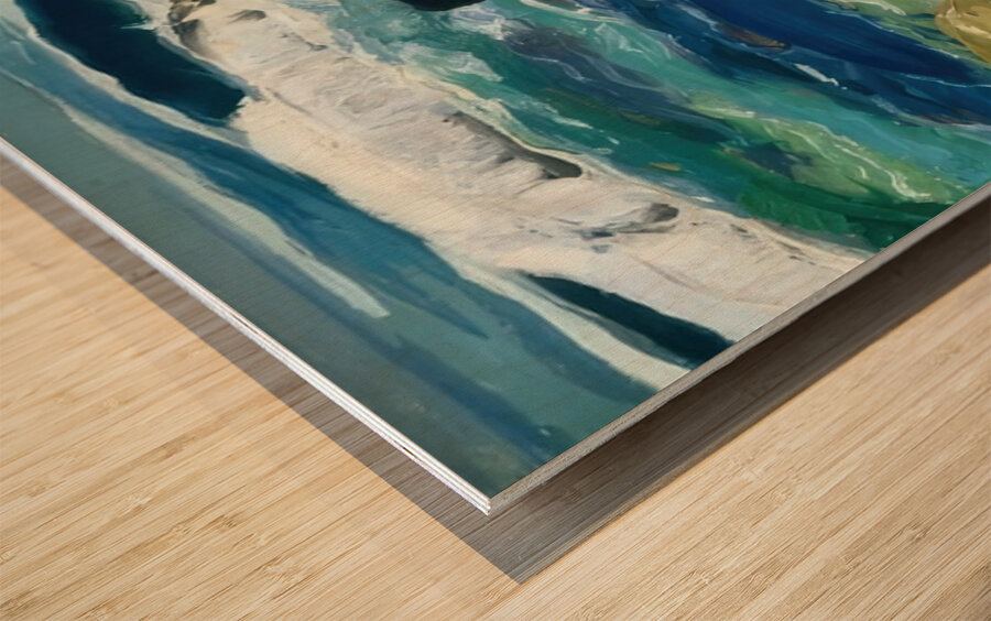 Art by George Bellows 11 Wood print