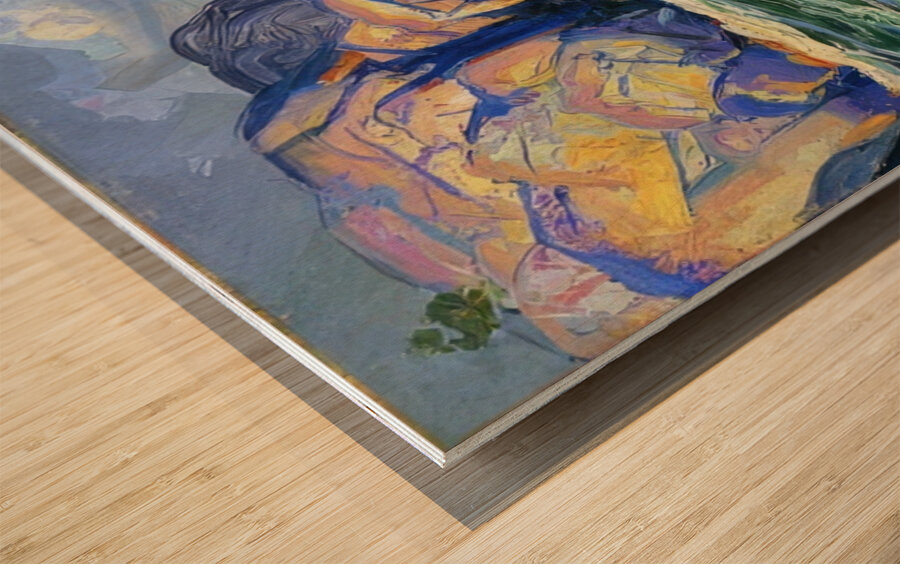 Art by George Bellows 12 Wood print