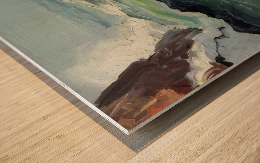 Art by George Bellows 46 Wood print