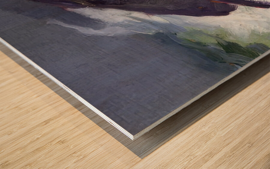 Art by George Bellows 49 Wood print