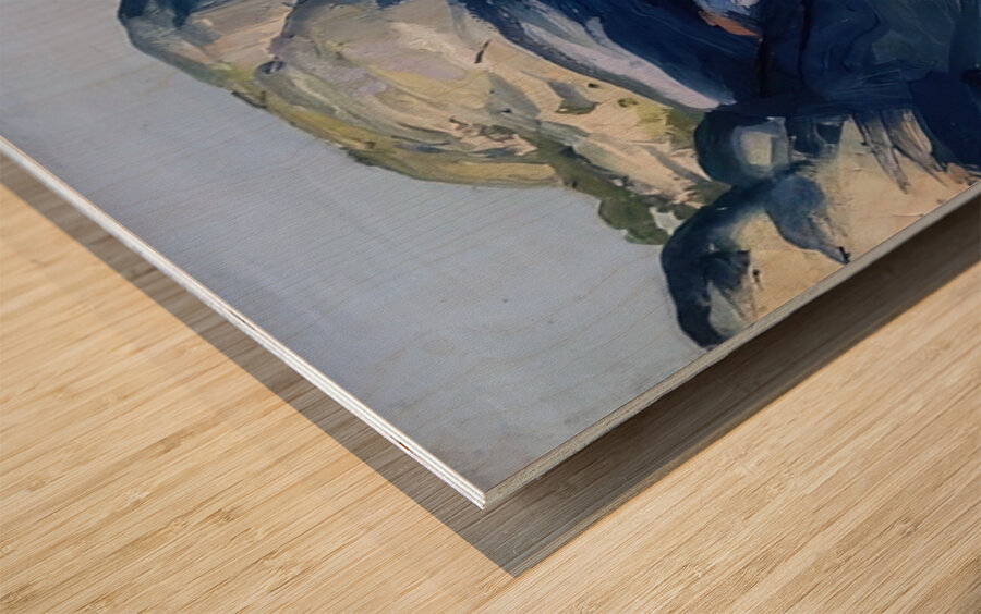 Art by George Bellows 52 Wood print