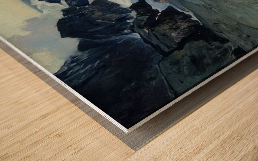 George Bellows 9 Wood print