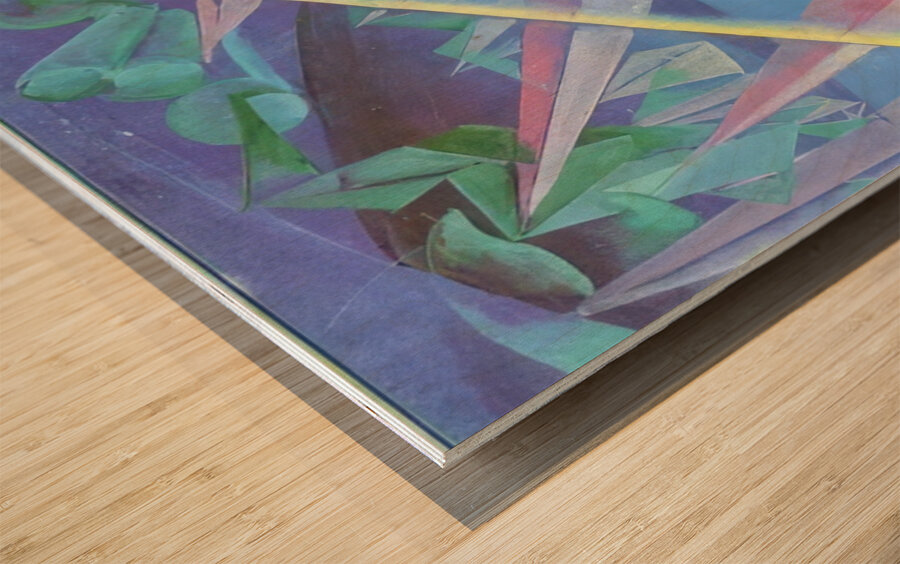 Artwork by Giacomo Balla  7 Wood print