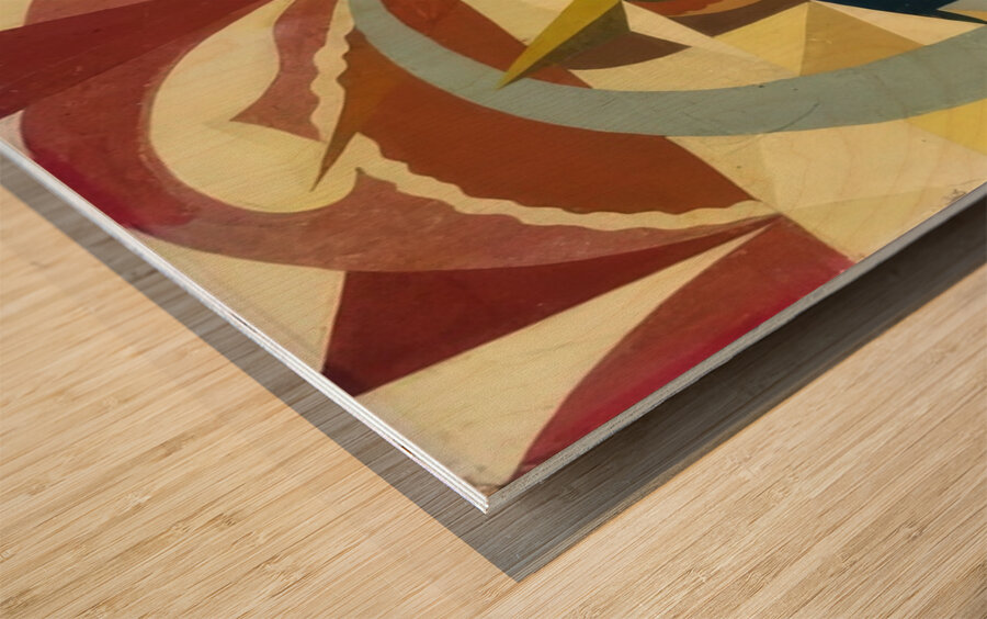 Artwork by Giacomo Balla  19 Wood print