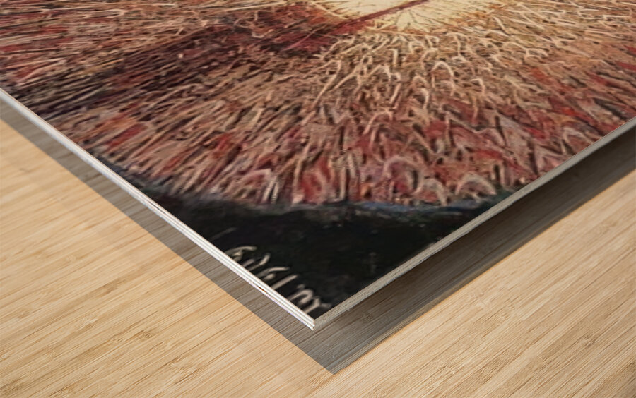 Artwork by Giacomo Balla  25 Wood print