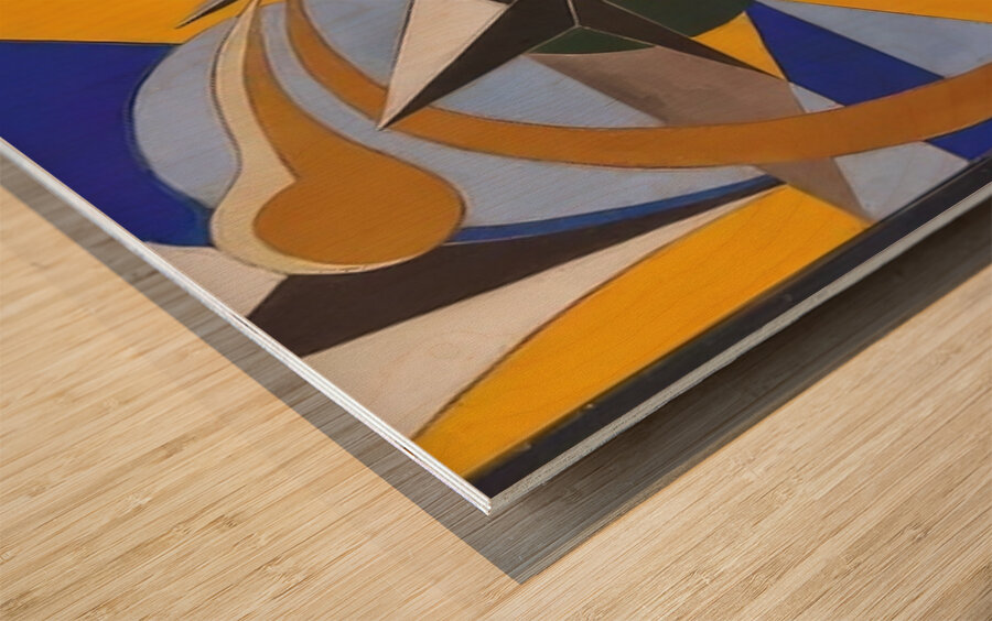 Artwork by Giacomo Balla  33 Wood print