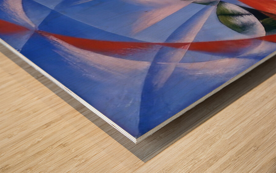 Artwork by Giacomo Balla  38 Wood print