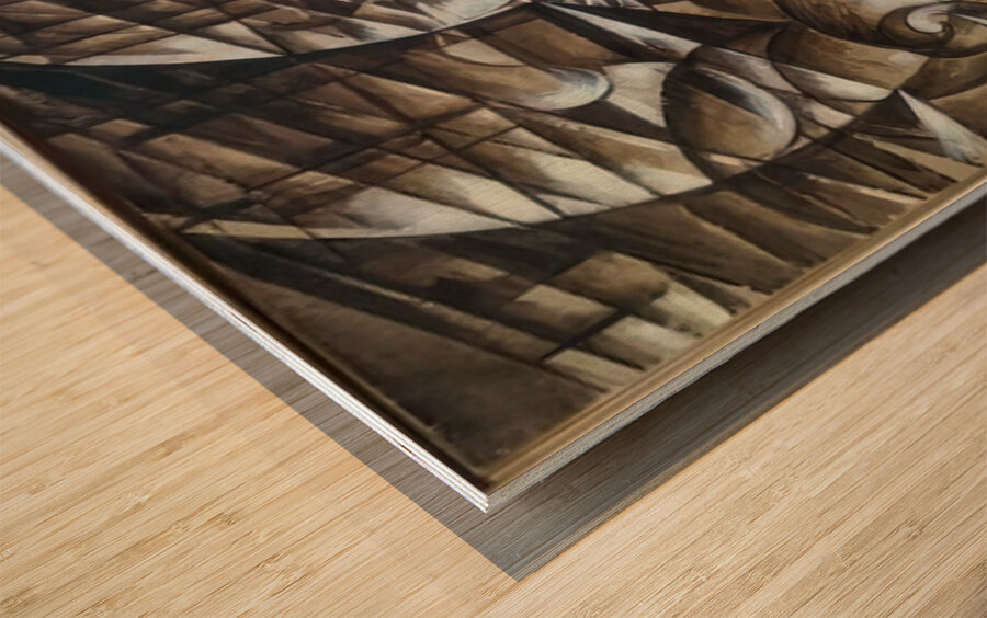 Artwork by Giacomo Balla  40 Wood print