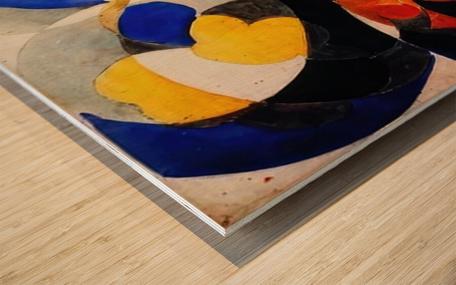 Artwork by Giacomo Balla  42 Wood print