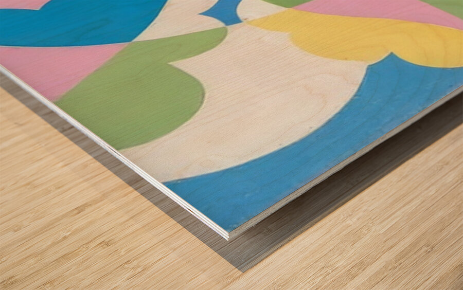 Artwork by Giacomo Balla  45 Wood print