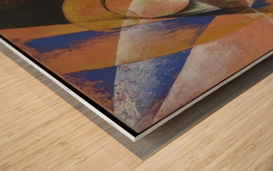 Artwork by Giacomo Balla  6 Wood print