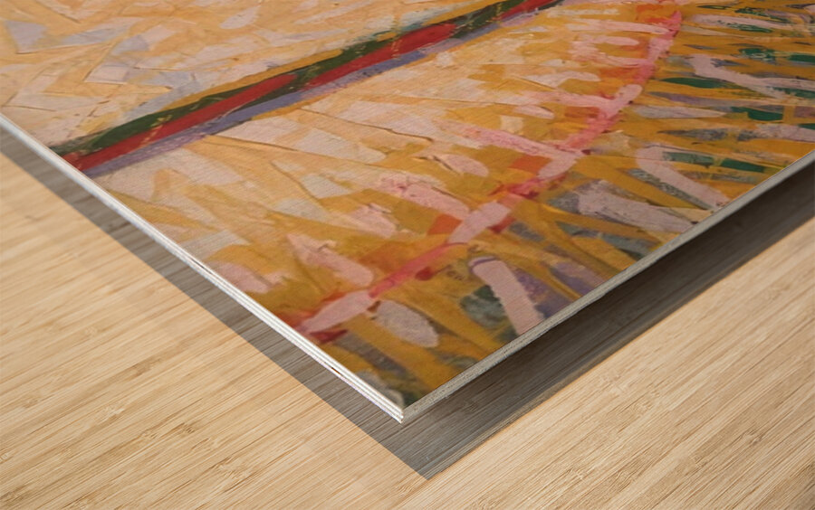 Artwork by Giacomo Balla  9 Wood print