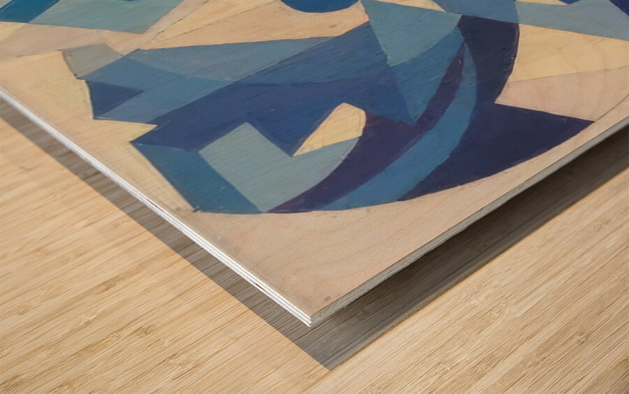 Artwork by Giacomo Balla  13 Wood print