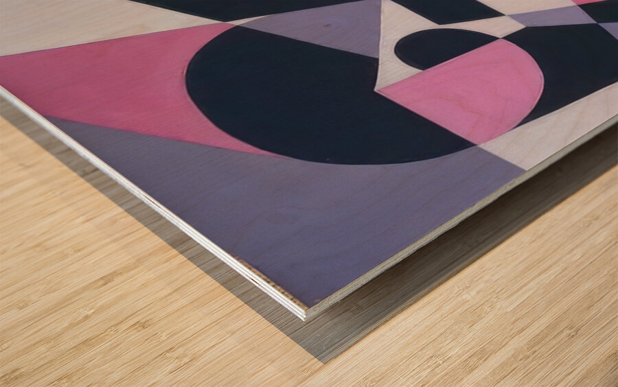 Artwork by Giacomo Balla  15 Wood print