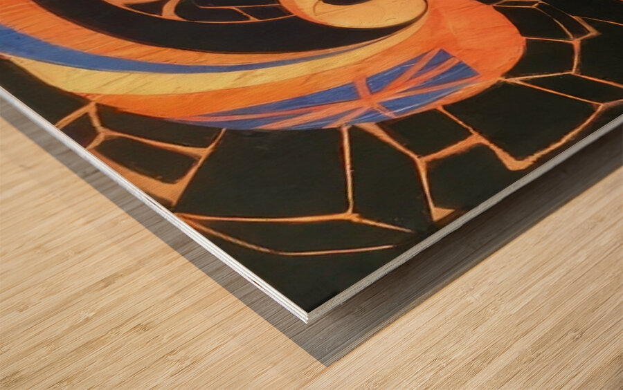 Artwork by Giacomo Balla  17 Wood print