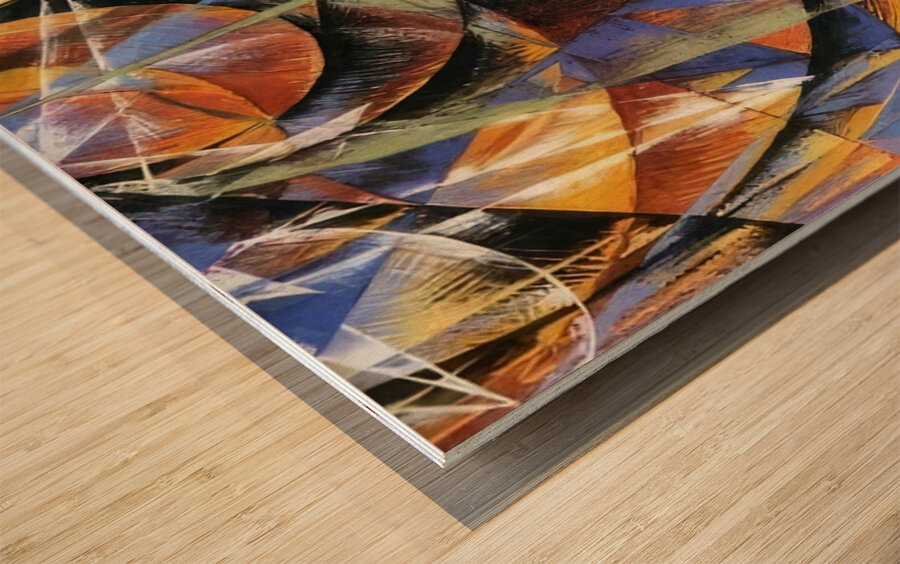 Artwork by Giacomo Balla  21 Wood print