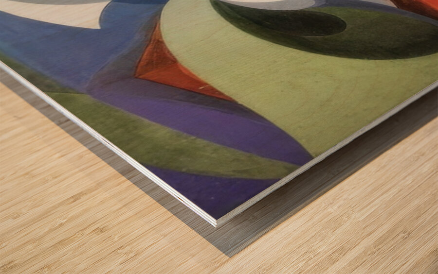 Artwork by Giacomo Balla  24 Wood print