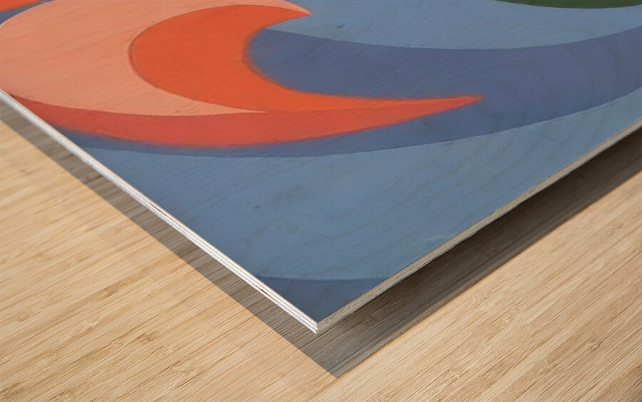 Artwork by Giacomo Balla  25 Wood print