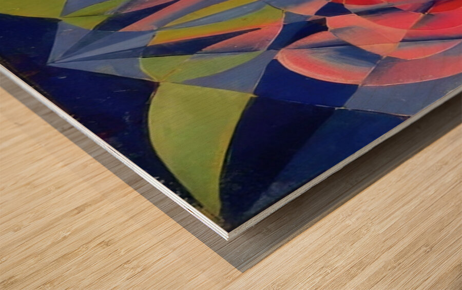 Artwork by Giacomo Balla  27 Wood print