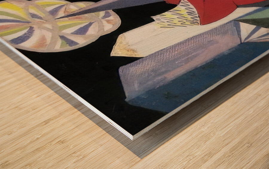 Artwork by Giacomo Balla  33 Wood print