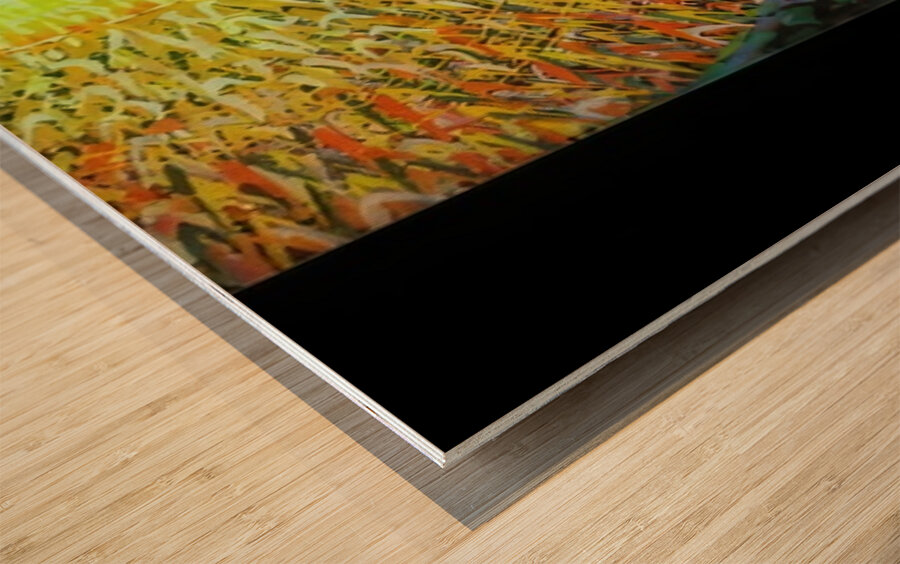 Artwork by Giacomo Balla  42 Wood print