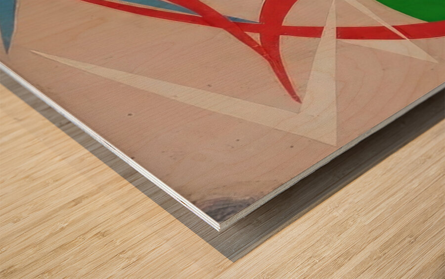 Artwork by Giacomo Balla  47 Wood print