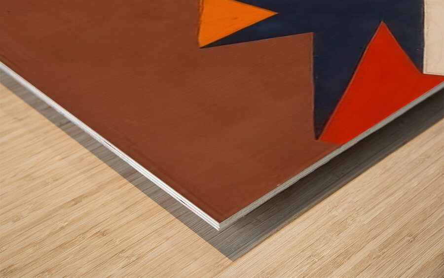 Artwork by Giacomo Balla  48 Wood print