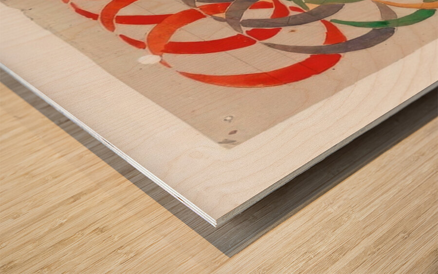 Artwork by Giacomo Balla  51 Wood print