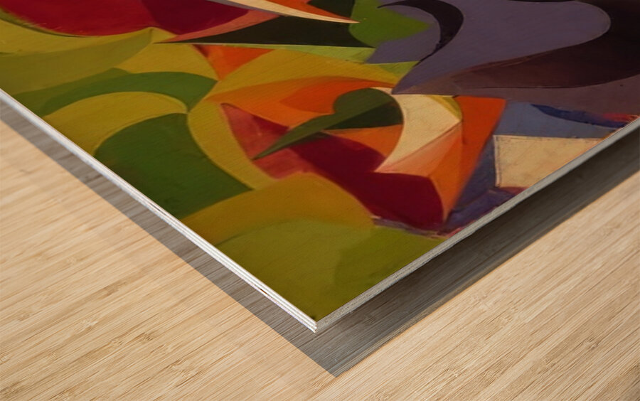 Artwork by Giacomo Balla  54 Wood print