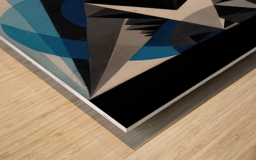 Artwork by Giacomo Balla  55 Wood print