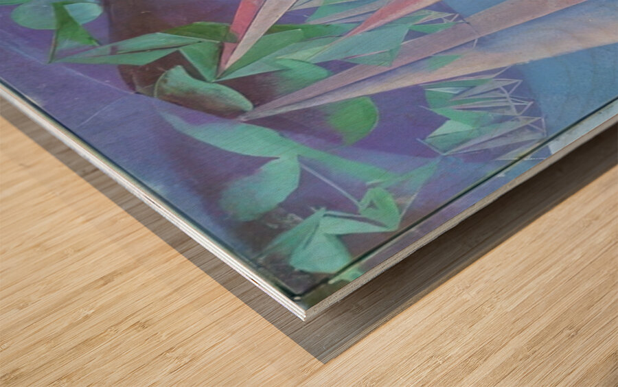 Artwork by Giacomo Balla  57 Wood print