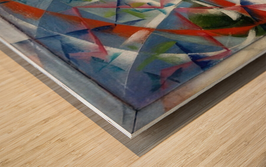 Artwork by Giacomo Balla  58 Wood print