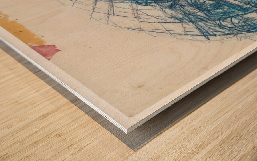 Artwork by Giacomo Balla  59 Wood print