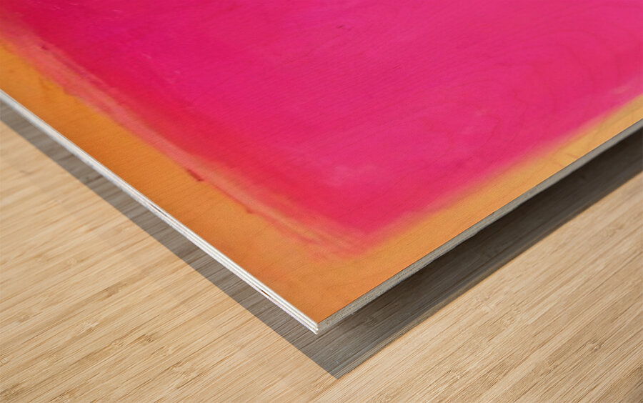 Art by Mark Rothko 3 Wood print