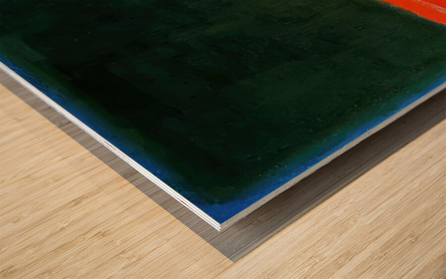 Art by Mark Rothko 4 Wood print