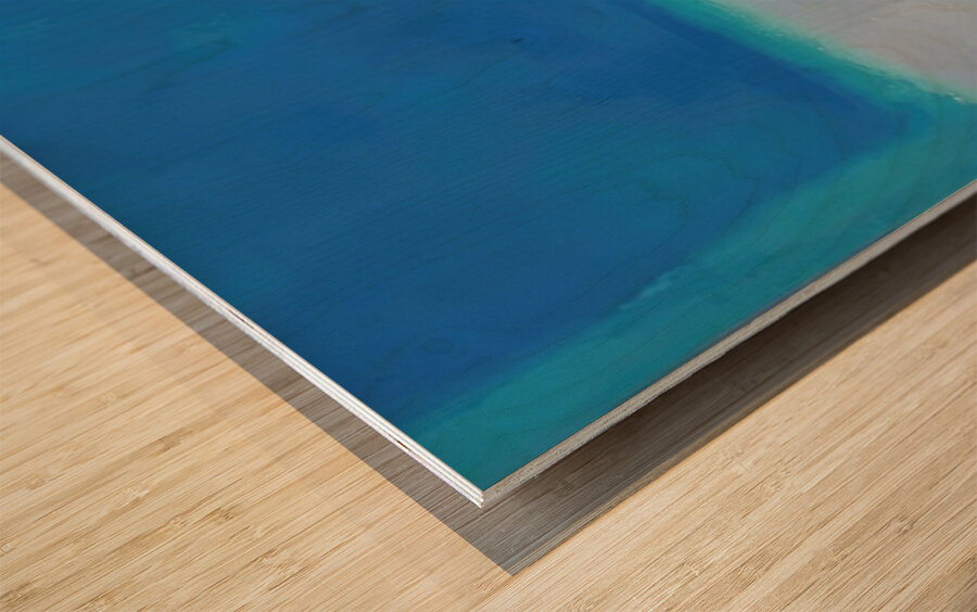 Art by Mark Rothko 7 Wood print