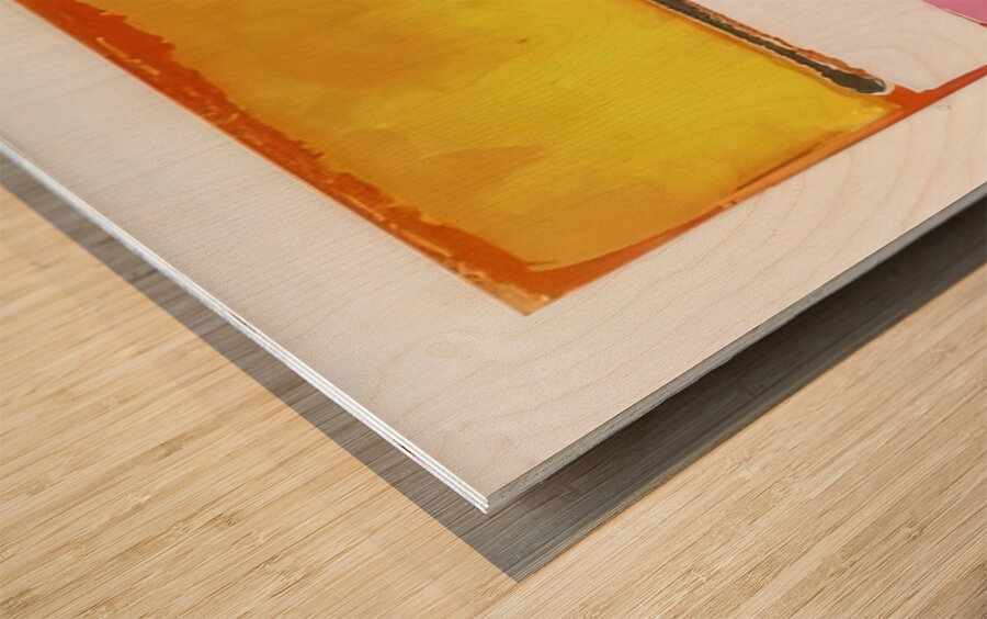 Art by Mark Rothko 10 Wood print