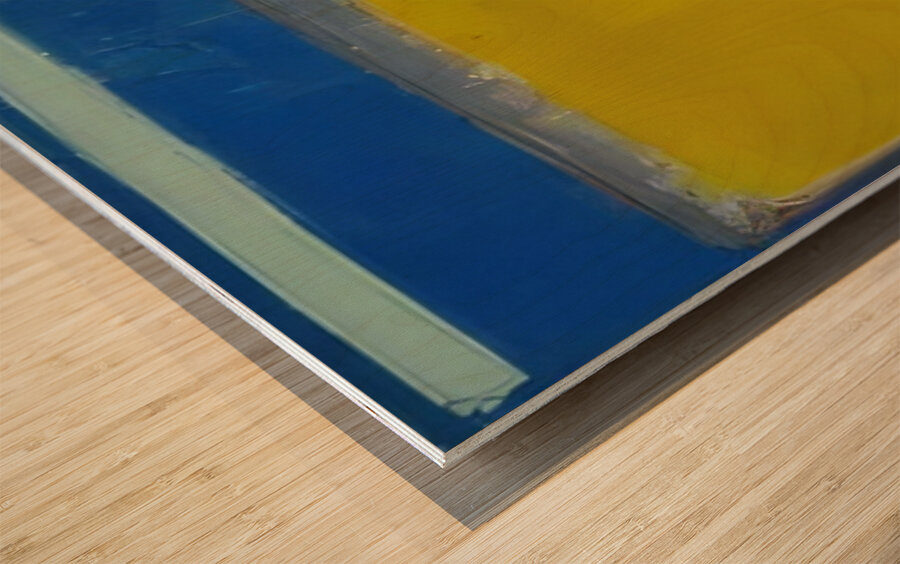 Art by Mark Rothko 11 Wood print