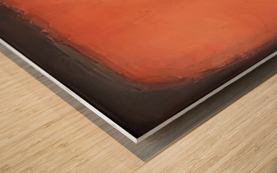 Art by Mark Rothko 15 Wood print