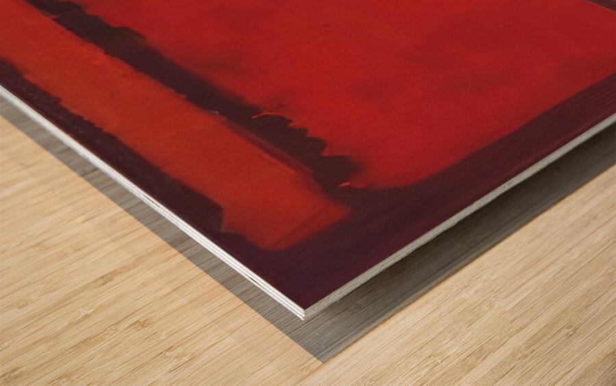 Art by Mark Rothko 18 Wood print
