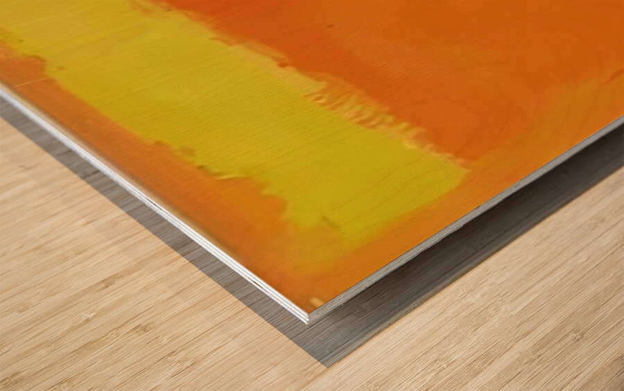 Art by Mark Rothko 21 Wood print