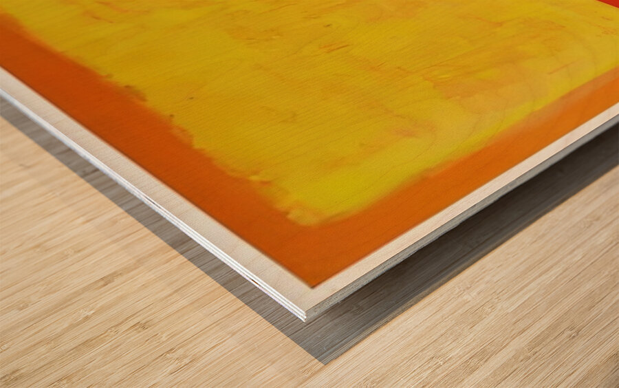 Art by Mark Rothko 23 Wood print