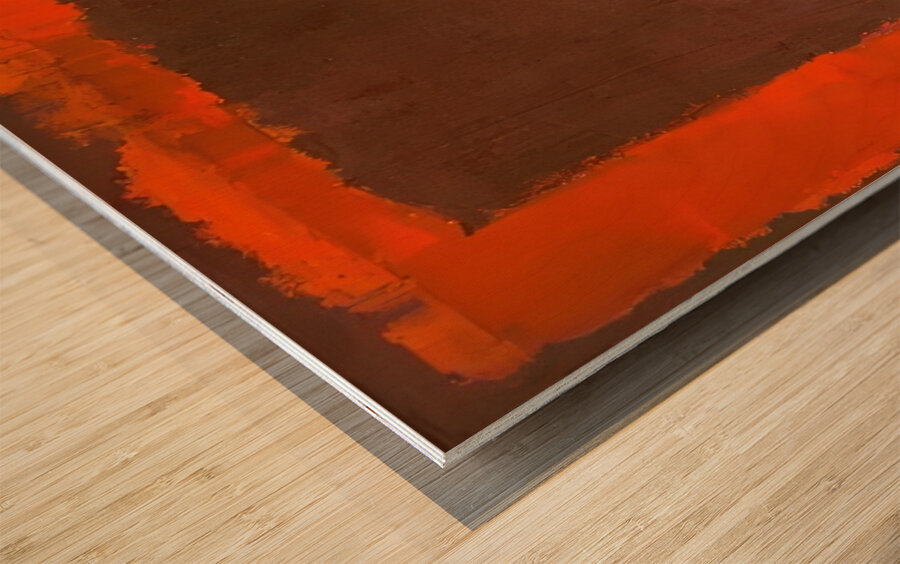Art by Mark Rothko 24 Wood print