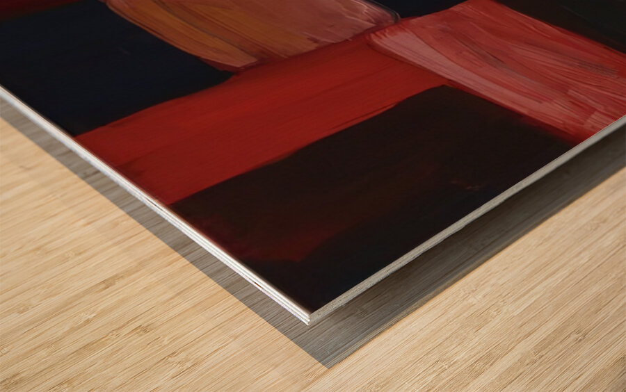 Art by Mark Rothko 26 Wood print