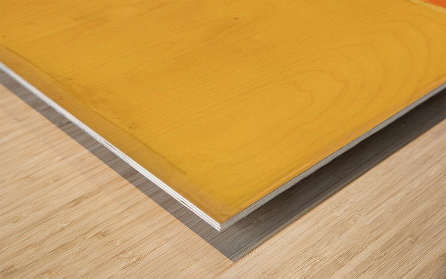 Art by Mark Rothko 28 Wood print