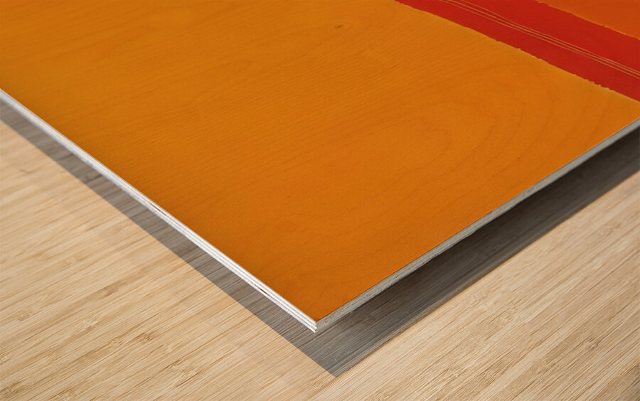 Art by Mark Rothko 29 Wood print